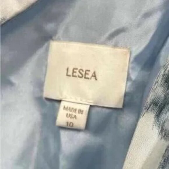 Lesea Berry Tracey Dress One Shoulder Bow Formal Designer Gown, Bridal Luxe 10 - Picture 5 of 9